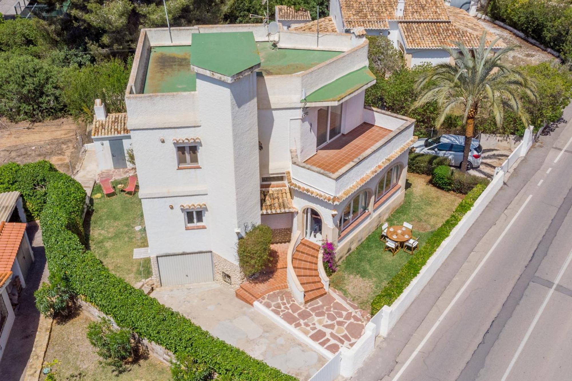 Chalet Independiente A 50 Metros De Cala Blanca Jávea Eksteriør billede